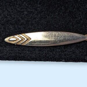 (2/$20) Vintage Anson Pointed Tie Clip